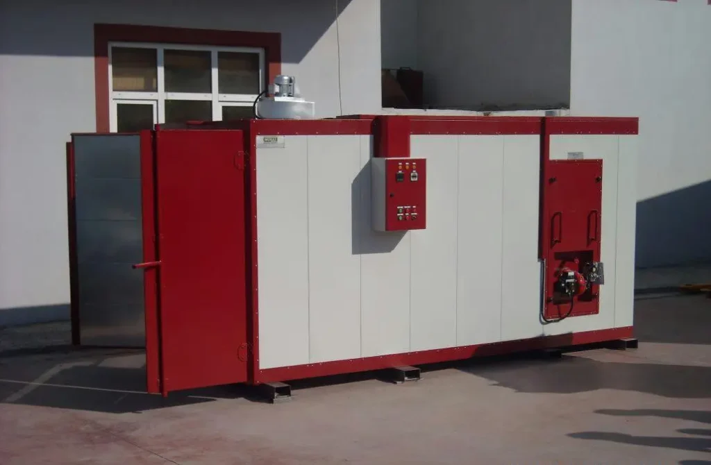 Batch Drying Oven in Powder Coating Plant Design