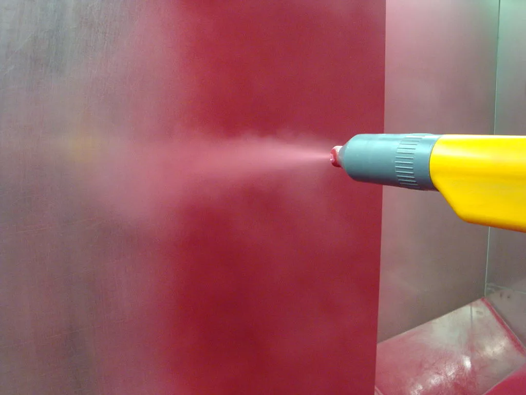 Electrostatic Spraying in Powder Coat Guns