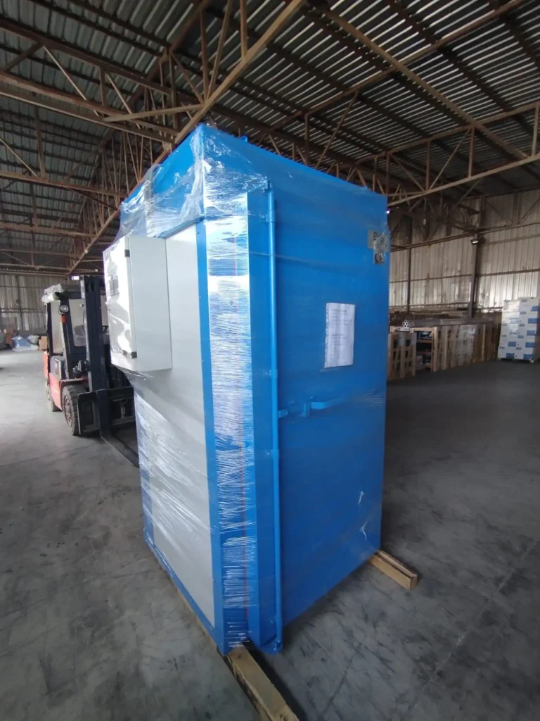 5x5x7 Natural Gas/Propane Powder Coating Oven - EPTEX Coatings