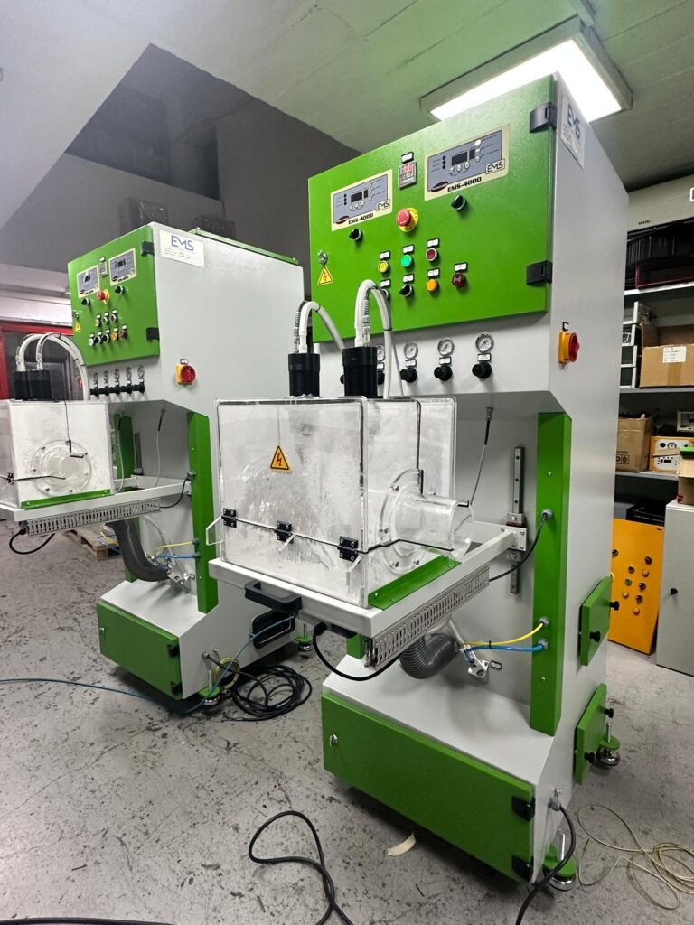 EMS Powder and Talc Coating Machine for Cables