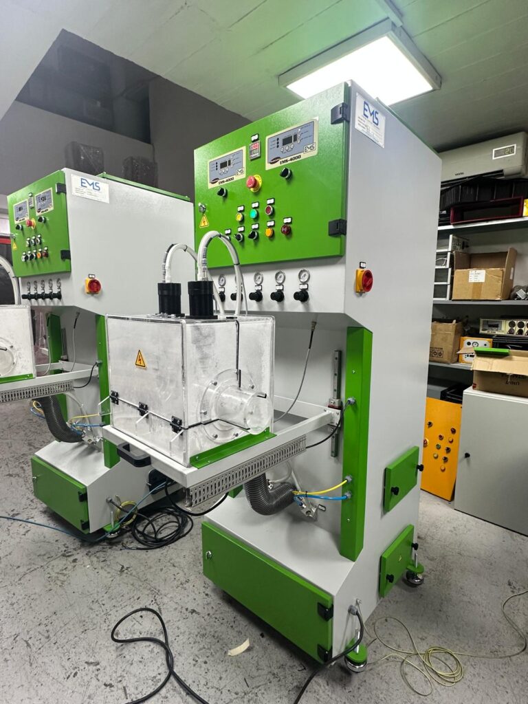 EMS Powder and Talc Coating Machine for Cables